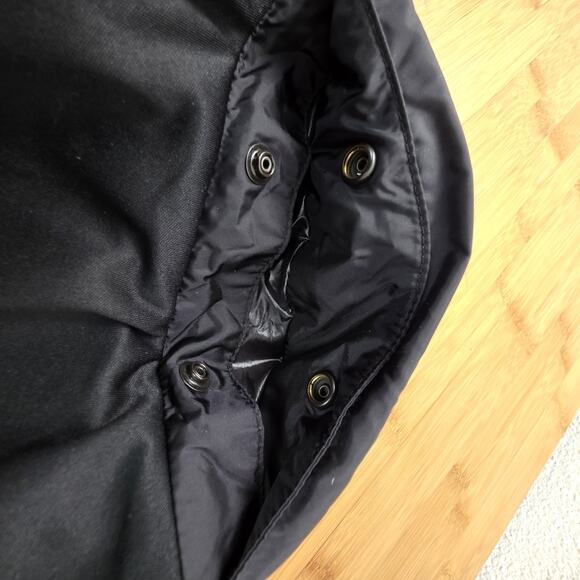 Paul & Shark Yachting Goose Down Puffer Jacket Size XL Mens Black Streetwear Y2K - Picture 11 of 11